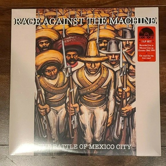 Rage Against The Machine The Battle Of Mexico City 2-LP ~RSD Colored Vinyl ~New! - Picture 1 of 2